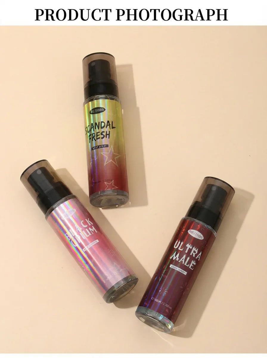 Unisex Body Fragrance Perfume Spray with Fresh Natural and Long-Lasting Deodorant Small and Portable Suitable for Use on Dates