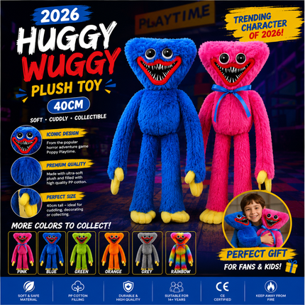 Huggy Wuggy Plush Toy
