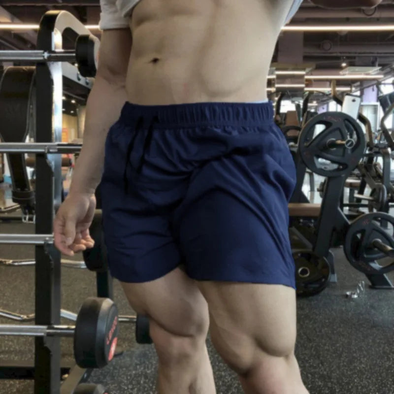 2025 New Running Shorts Gym Sportswear Men Jogging Outdoor Sports Shorts Fitness Man Quick Dry Breathable Pants Male Clothing ﻿