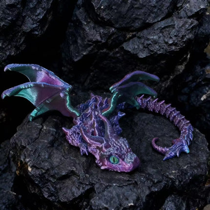 3D Printed Big Horn Dragon Toy