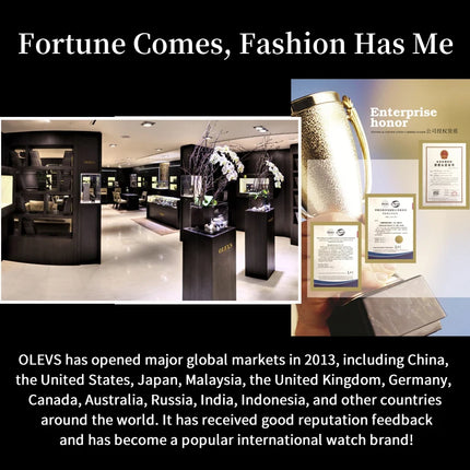 OLEVS Classic Men's Watches Tourbillon Multi-function Full Automatic