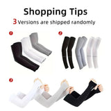 Breathable Sun Protection Sleeves - Cooling, UV Protection For Driving, Golfing, Fishing, Cycling, Hiking & Doing Sports
