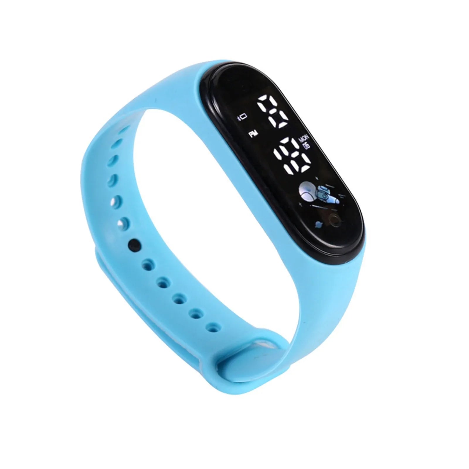 Children'S Smart Sports Watch Outdoor Electronic Fitness Smart Silicone Bracelet Children'S Waterproof Multifunctional Watch