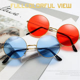 Fashion Party Hippie Round Sunglasses Metal Sunglasses Circle Glasses Eyewear