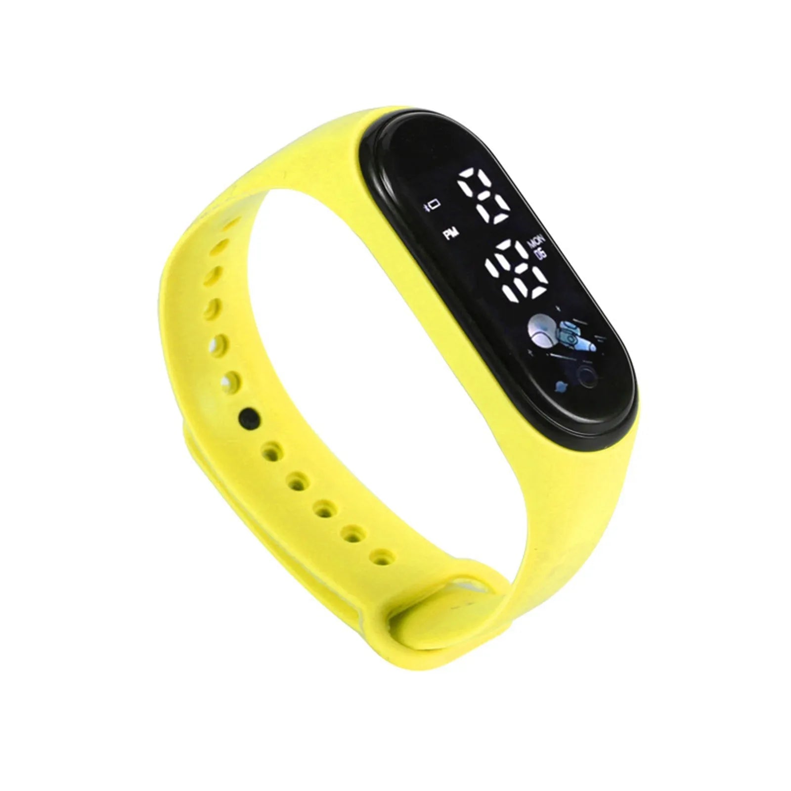 Children'S Smart Sports Watch Outdoor Electronic Fitness Smart Silicone Bracelet Children'S Waterproof Multifunctional Watch