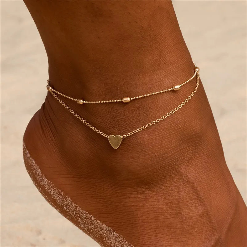 Modyle Fine Sexy Anklet Ankle Bracelet Cheville Barefoot Sandals Foot Jewelry Leg Chain On Foot Pulsera Tobillo For Women