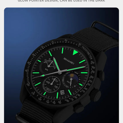 SKMEI Quartz Chronograph Watches Men Women