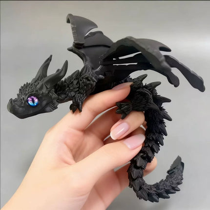 3D Printed Big Horn Dragon Toy
