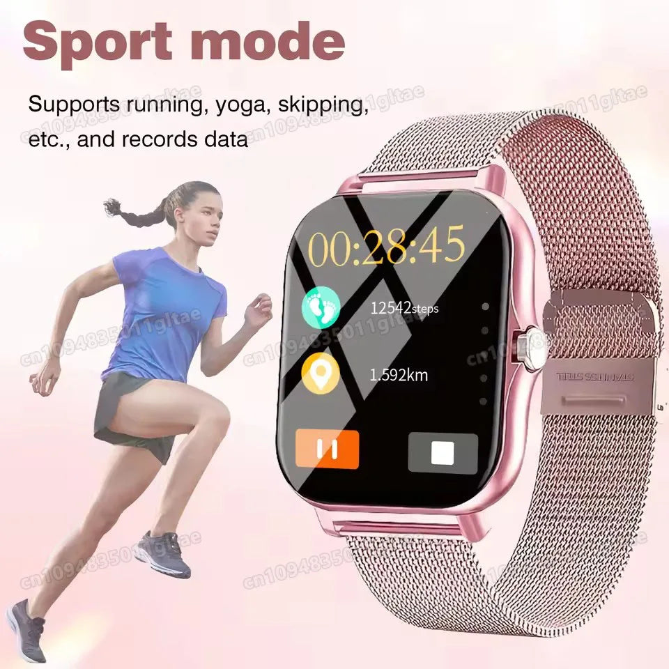 2026 Smart Watch Android IOS Phone 1.83 Inch Color Screen Bluetooth Answer Call Fitness Watches Tracker Smartwatch Women Men New