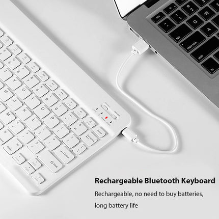 Universal Wireless Bluetooth Keyboard & Mouse Combo for Laptop, Tablet & Desktop