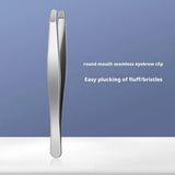 Eyebrow Hair Tweezers, Hair Clippers Grooming Scissor for Men and Women, Stainless Steel Eyebrow Clippers Tweerzers