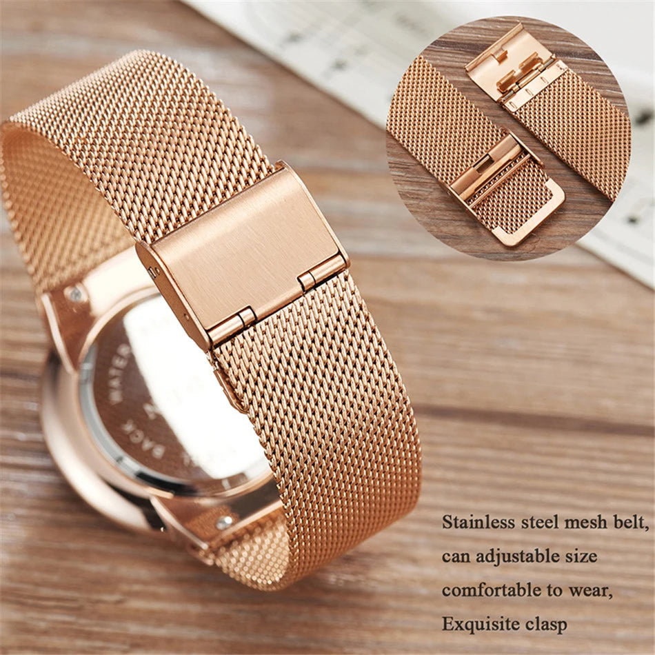 LIGE New Creative Ladies Watches Fashion Waterproof Quartz Watch For Women Casual Sport Bracelet Watch Female Relogio Feminino