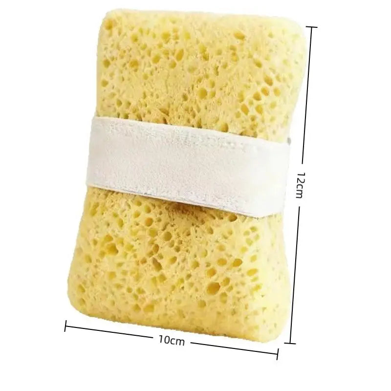 Ultra Soft Bath Sponge With Non-Slip Cotton Strap Rich Foaming Body Scrubber Multi-use Shower Exfoliating Body Cleansing Tool{S}