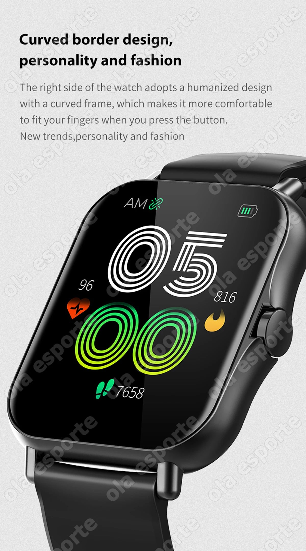 2026 Smart Watch Android IOS Phone 1.83 Inch Color Screen Bluetooth Answer Call Fitness Watches Tracker Smartwatch Women Men New