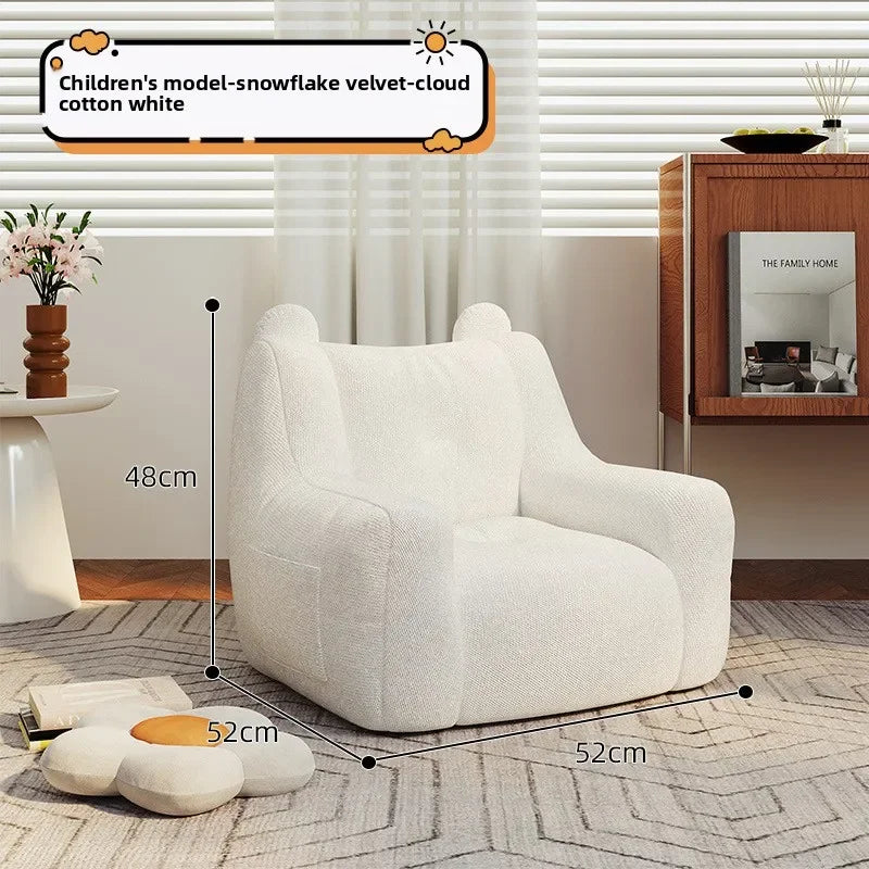 Adult sofa lazy sofa chair reading book corner small sofa chair bedroom cartoon lazy seat
