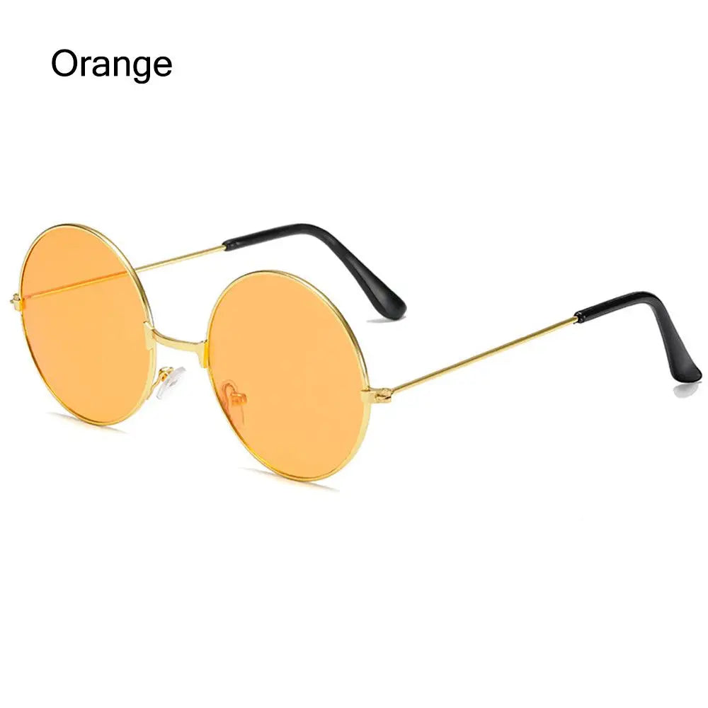 Fashion Party Hippie Round Sunglasses Metal Sunglasses Circle Glasses Eyewear