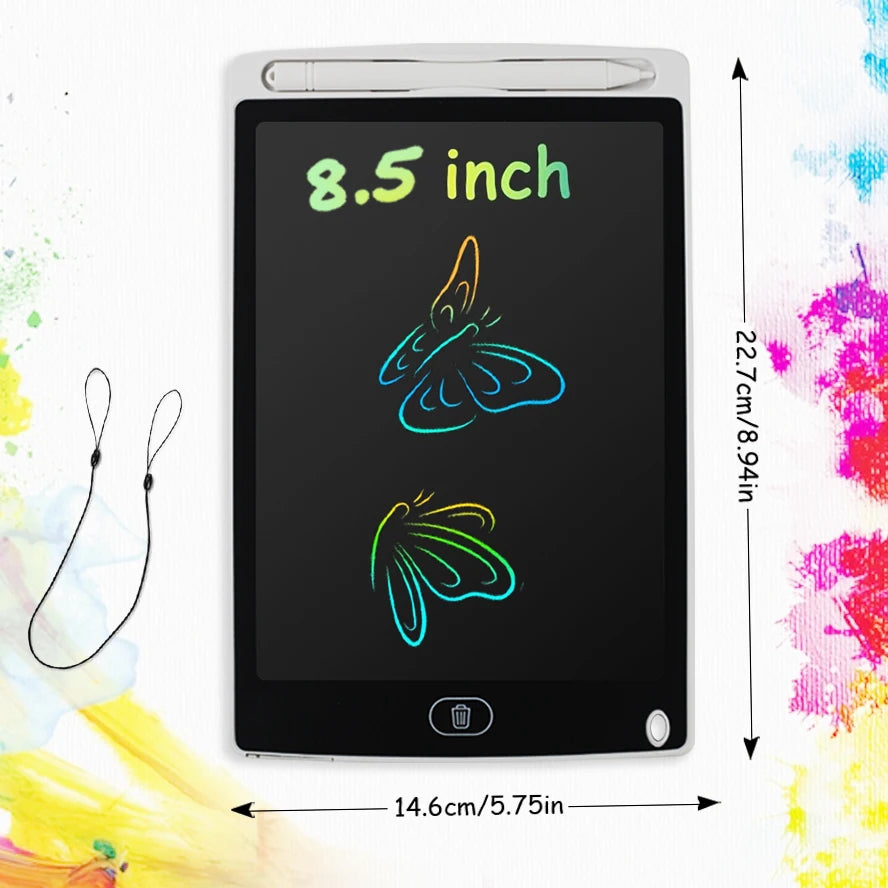 12 Inch / 8.5 Inch LCD Writing Board Drawing Tablet Colorful Doodle Board Eye Protection Learning Gifts for young people