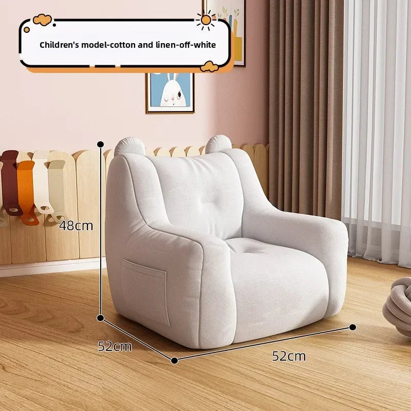 Adult sofa lazy sofa chair reading book corner small sofa chair bedroom cartoon lazy seat