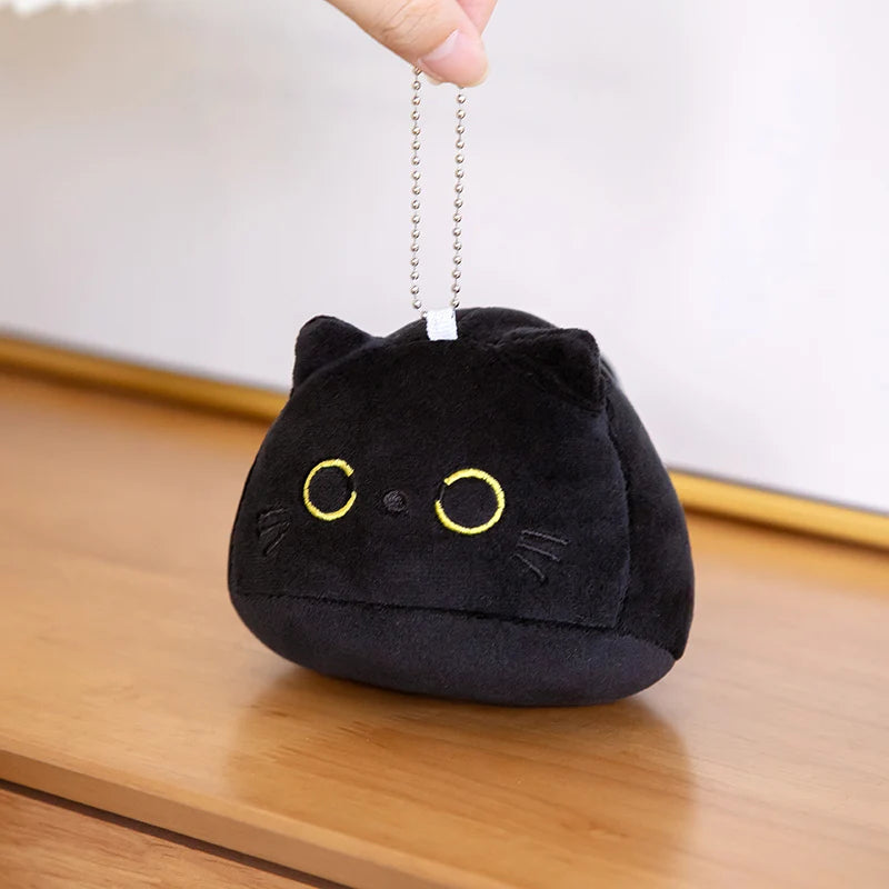 Cartoon Black Cat Plush Toy Animal Girl Dormitory Sleeping Plush Toy Pillow Office Home Sofa Cushion