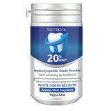 YUITIKUE 20% HAP Hydroxyapatite Toothpaste - Teeth Whitening Mint Fresh Breath Intensive Cleaning Toothpaste