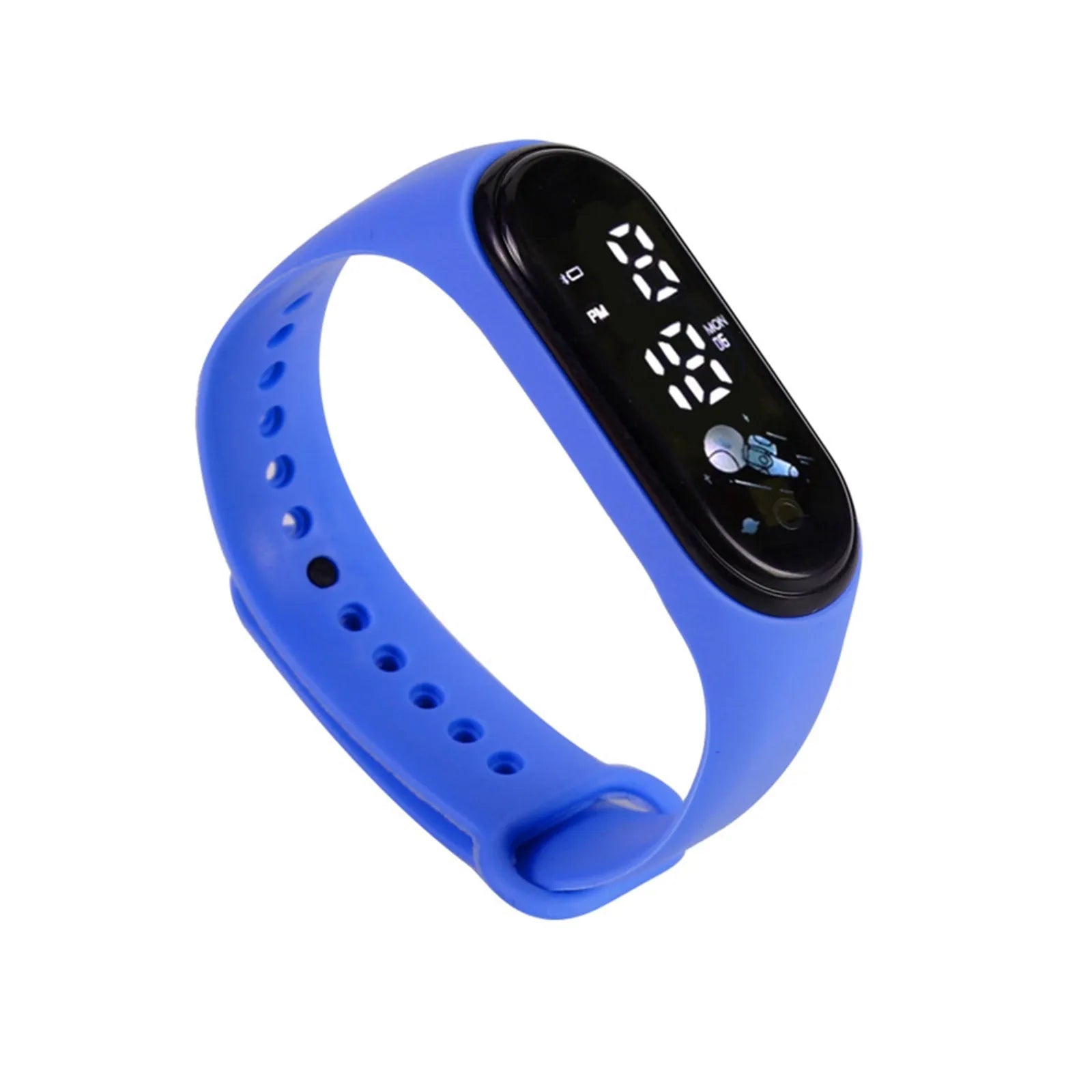 Children'S Smart Sports Watch Outdoor Electronic Fitness Smart Silicone Bracelet Children'S Waterproof Multifunctional Watch