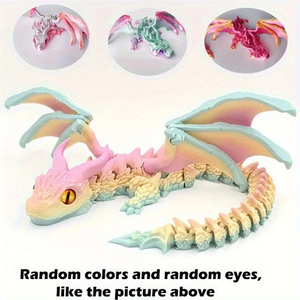 3D Printed Big Horn Dragon Toy