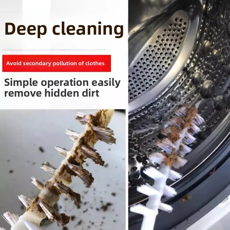 Long-handle washing machine cleaning brush, washing drum inner cleaning tool - 2025 hot sale