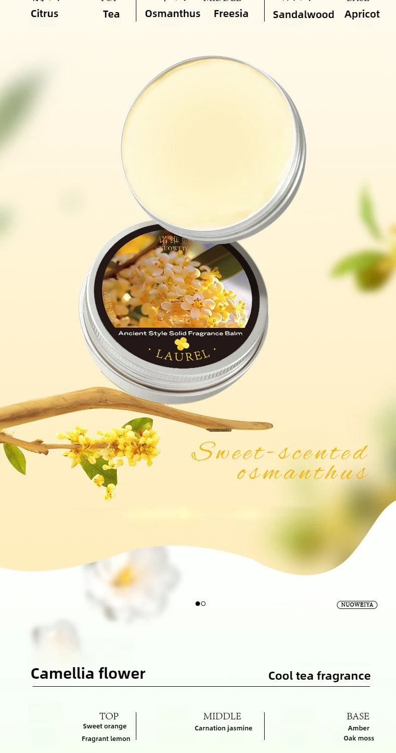 Solid Ointment, Lasting Fragrance, Suitable for Dating, Men and Women Dating Perfume, Halloween/Christmas/Holiday Gift