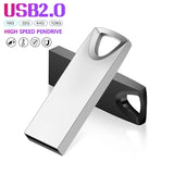 JASTER Metal USB Flash Drive 64GB Creative Business Gifts Memory Stick Mini Black Pen Drive 32GB Golden Key Chain Business Gift
