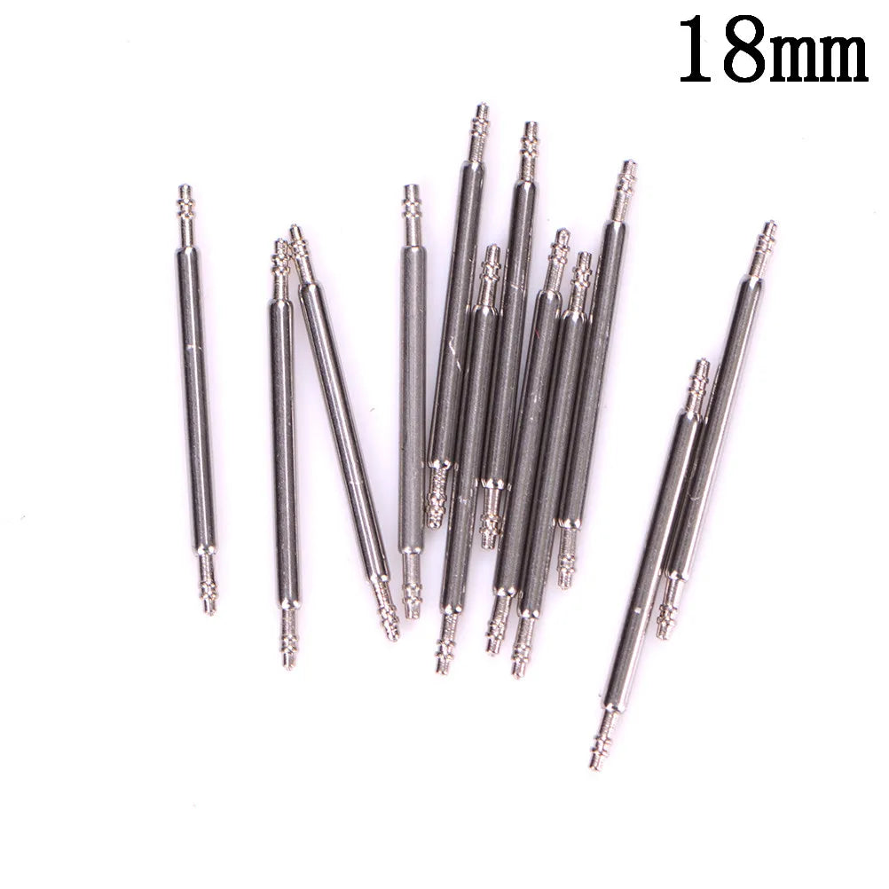[ZY]10Pcs Stainless Steel Watch Strap Spring Rod Watch Strap Connecting Rod Pin 8-22[ZY]