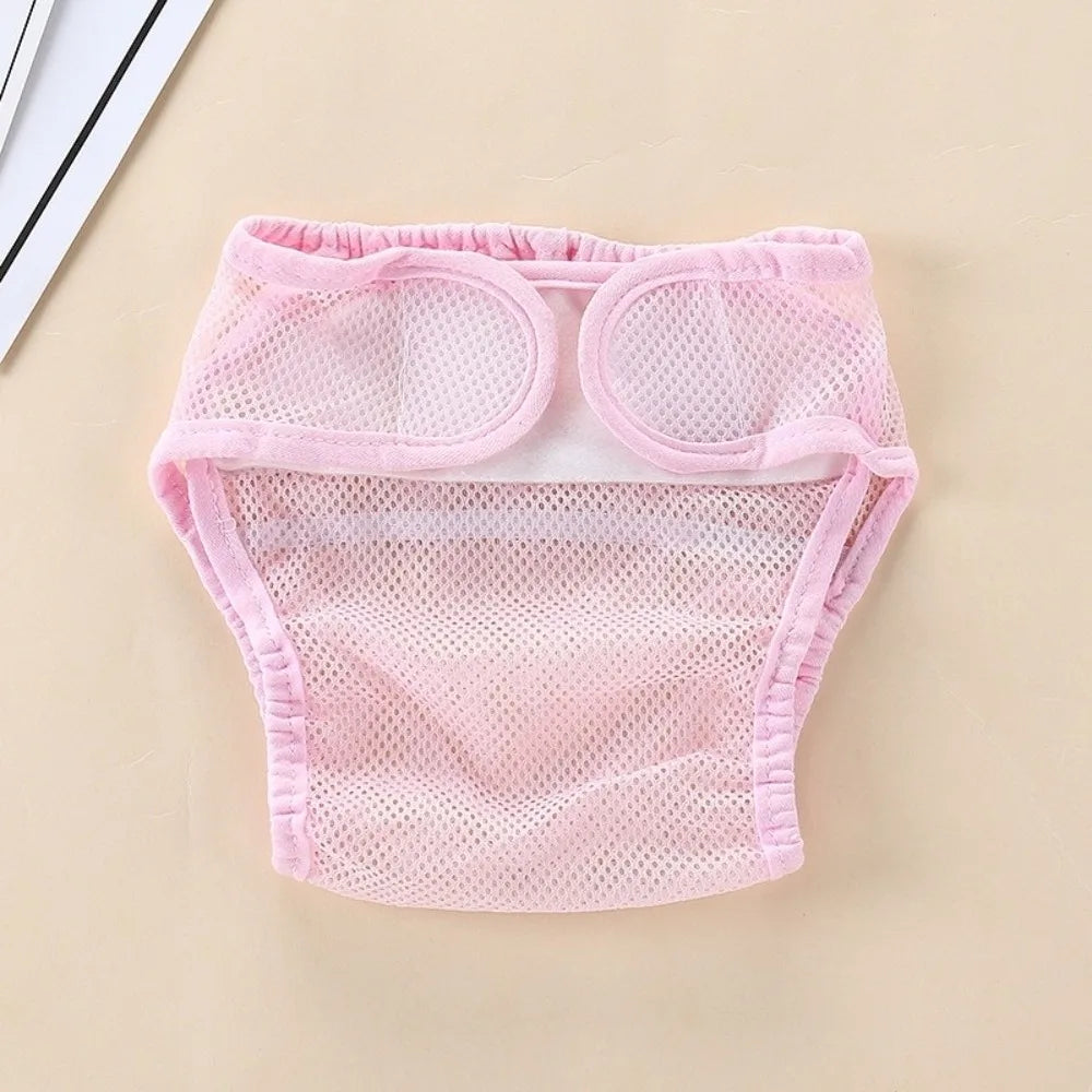 Baby Mesh Baby Diaper Washable Breathable Newborn Training Pants Cotton Reusable Cloth Nappies Toddler Stuff
