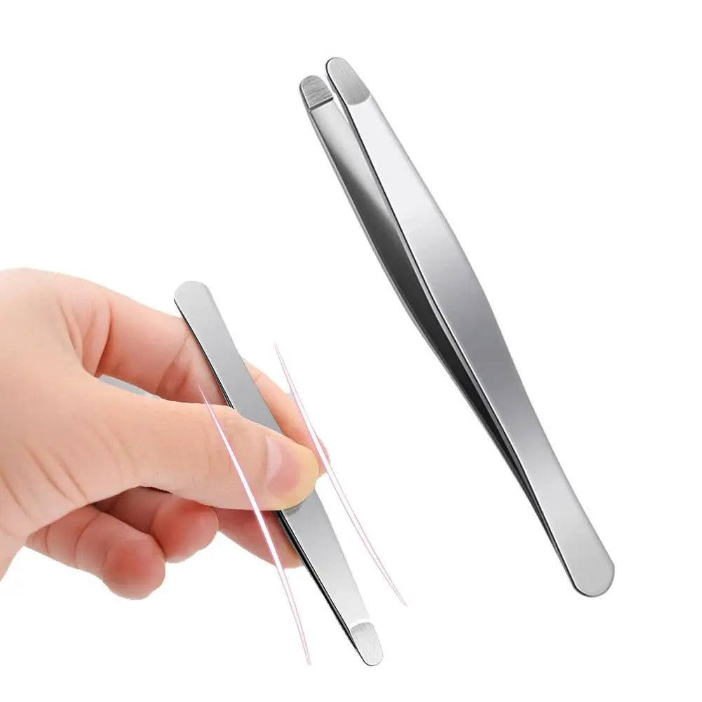 Eyebrow Hair Tweezers, Hair Clippers Grooming Scissor for Men and Women, Stainless Steel Eyebrow Clippers Tweerzers