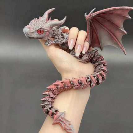 3D Printed Big Horn Dragon Toy