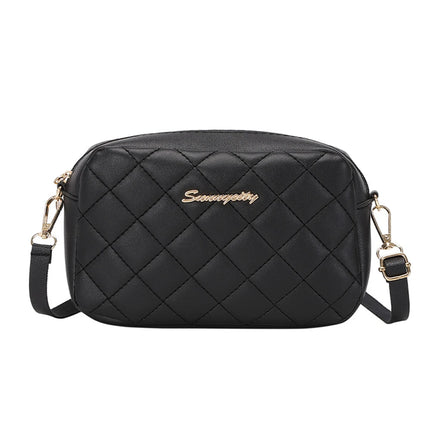 Plaid Tassel Shoulder Bag Women's Purse