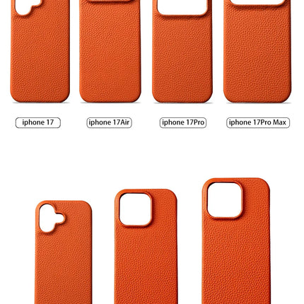 Magsafe Case for iPhone 17 Air 15 16 Pro Max 17Pro Lychee Natural