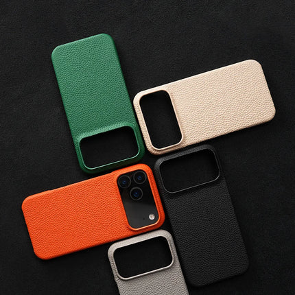 Magsafe Case for iPhone 17 Air 15 16 Pro Max 17Pro Lychee Natural