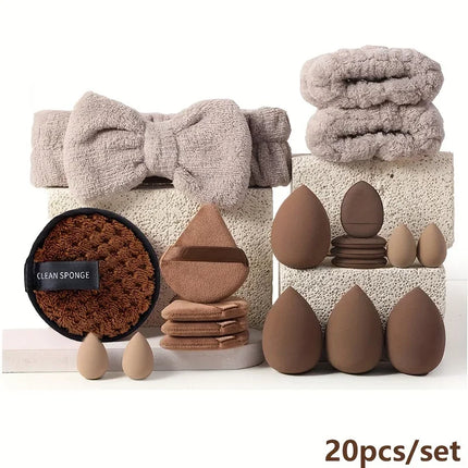 33PCS Professional Makeup Brush & Beauty Blender Set
