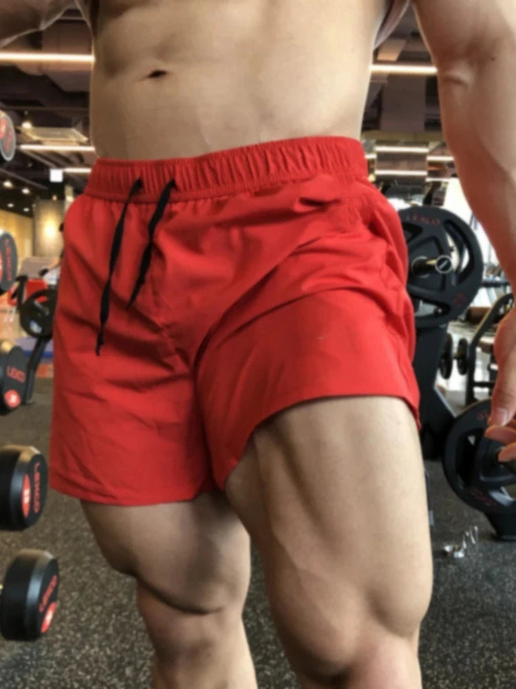 2025 New Running Shorts Gym Sportswear Men Jogging Outdoor Sports Shorts Fitness Man Quick Dry Breathable Pants Male Clothing ﻿