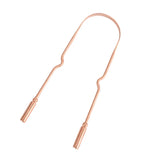 1/3Pcs Pure Copper Tongue Scraper With Metal Box Oral Cleaner Brush Fresh Cleaning Hygiene High Quality Tounge Scraper 3 styles