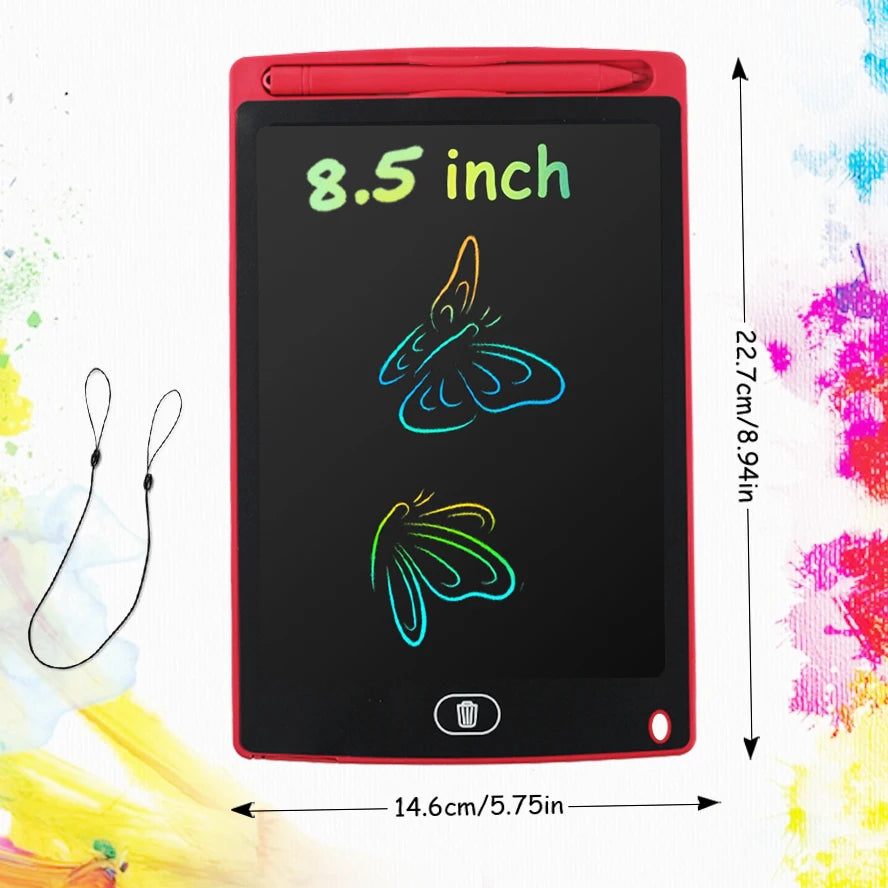 12 Inch / 8.5 Inch LCD Writing Board Drawing Tablet Colorful Doodle Board Eye Protection Learning Gifts for young people