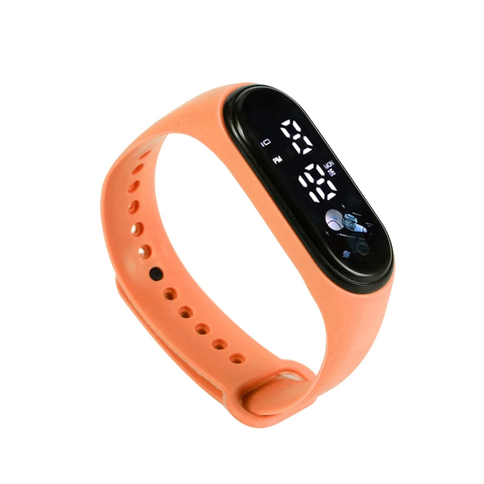 Children'S Smart Sports Watch Outdoor Electronic Fitness Smart Silicone Bracelet Children'S Waterproof Multifunctional Watch