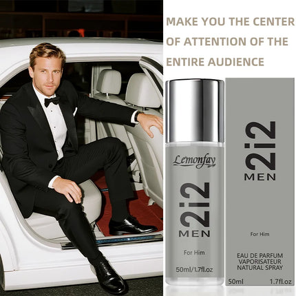 2i2 Men's Long Lasting Eau De Parfum Fragrance Spray 50ml