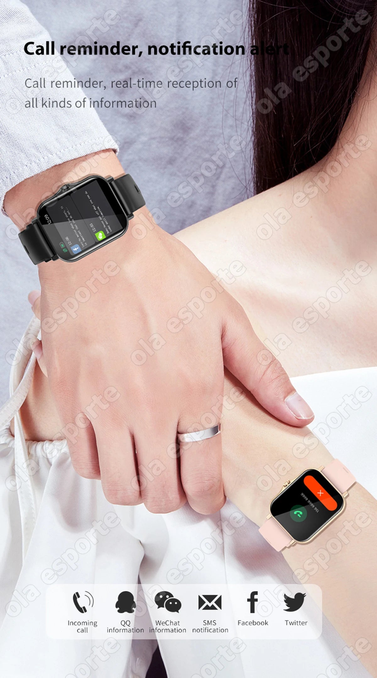 2026 Smart Watch Android IOS Phone 1.83 Inch Color Screen Bluetooth Answer Call Fitness Watches Tracker Smartwatch Women Men New