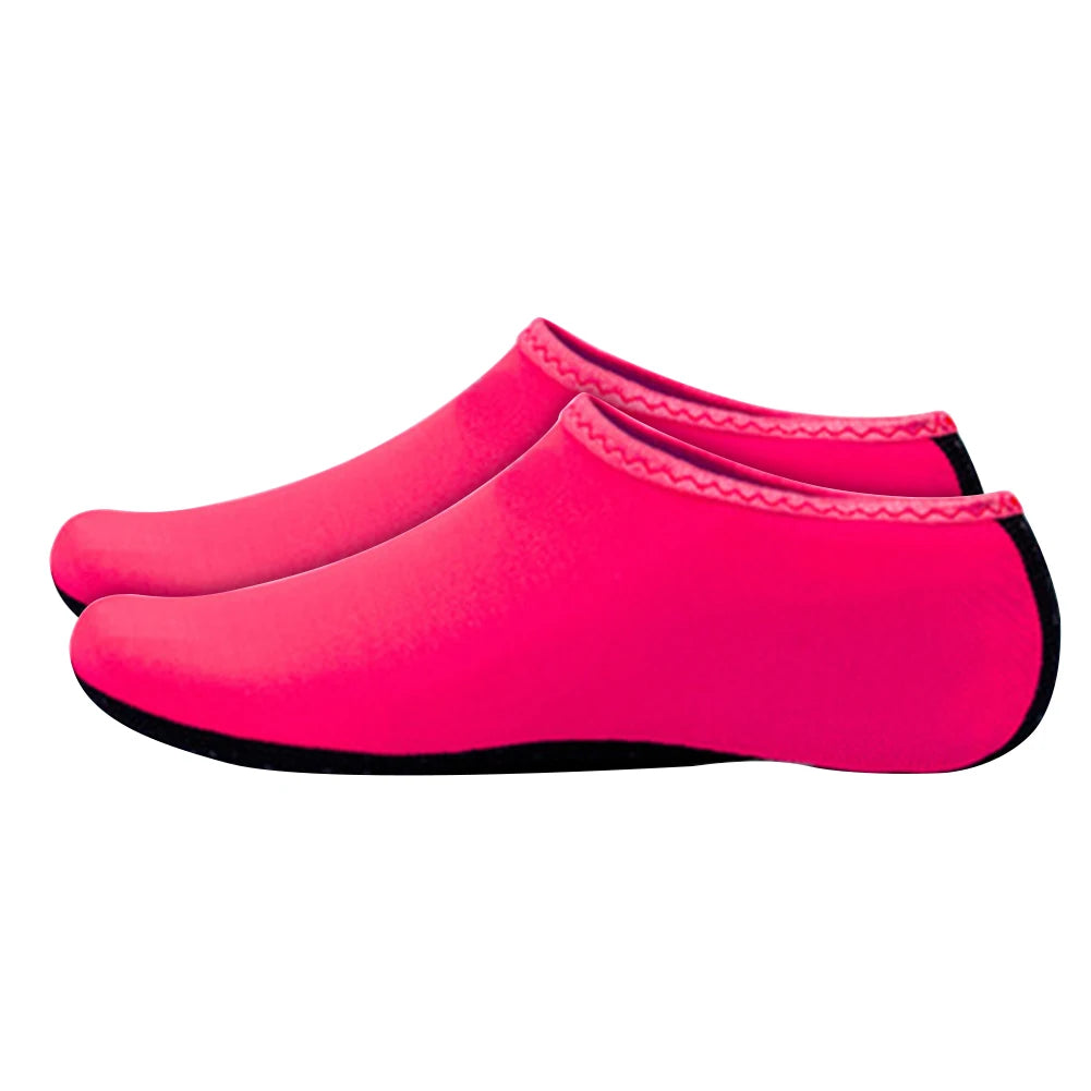 Aqua Diving Sockses Swimming Diving Socks Slipper Non-Slip Water Shoes Summer Beach Sandal Flat Shoe For Water Sports Women Men