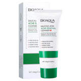 1/2pcs BIOAQUA Salicylic Acid Facial Cleanser Acne Treatment Moisturizing Oil Control Face Wash Foam Face Cleanser Skin Care