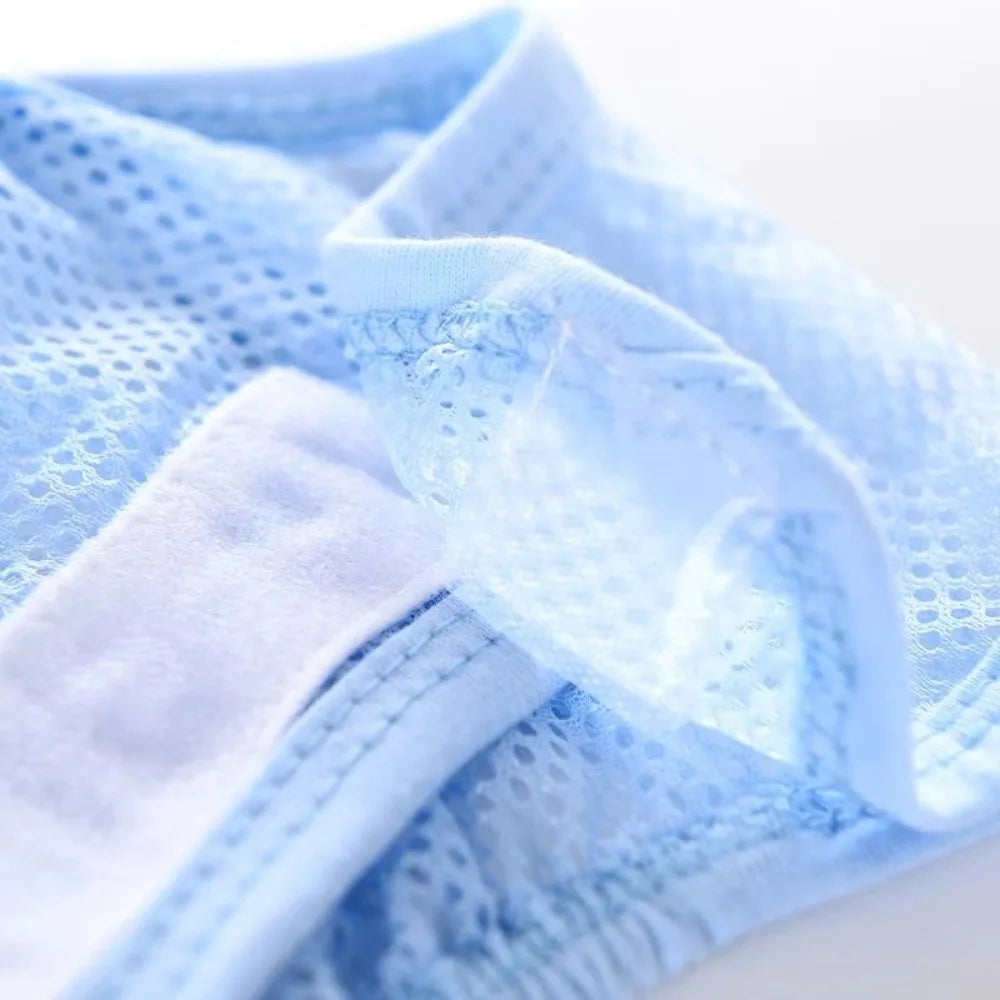 Baby Mesh Baby Diaper Washable Breathable Newborn Training Pants Cotton Reusable Cloth Nappies Toddler Stuff