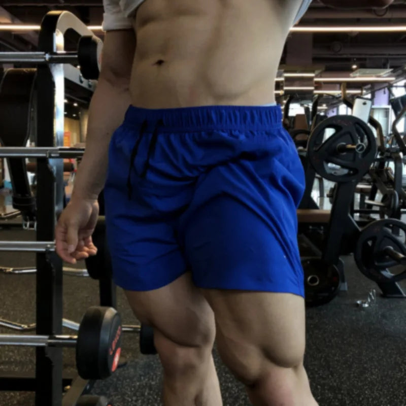 2025 New Running Shorts Gym Sportswear Men Jogging Outdoor Sports Shorts Fitness Man Quick Dry Breathable Pants Male Clothing ﻿