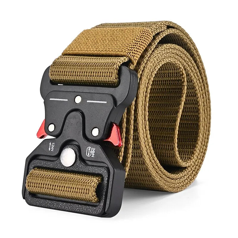 Men's Belt Outdoor Multi Function Belt High Quality Canvas For Nylon Male Luxury Belts Women's Sports Jeans Belt Neutral Belts
