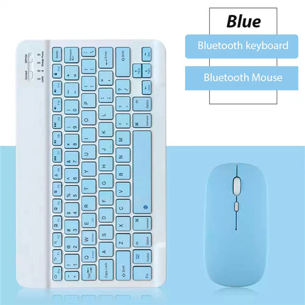 Universal Wireless Bluetooth Keyboard & Mouse Combo for Laptop, Tablet & Desktop