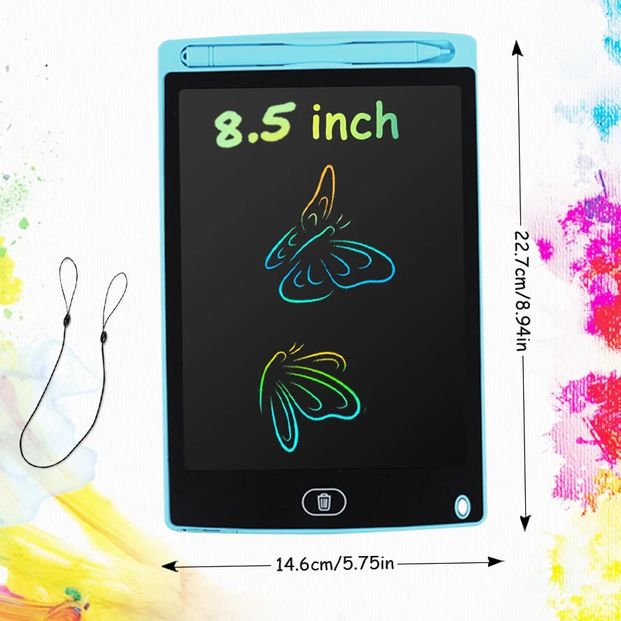 12 Inch / 8.5 Inch LCD Writing Board Drawing Tablet Colorful Doodle Board Eye Protection Learning Gifts for young people